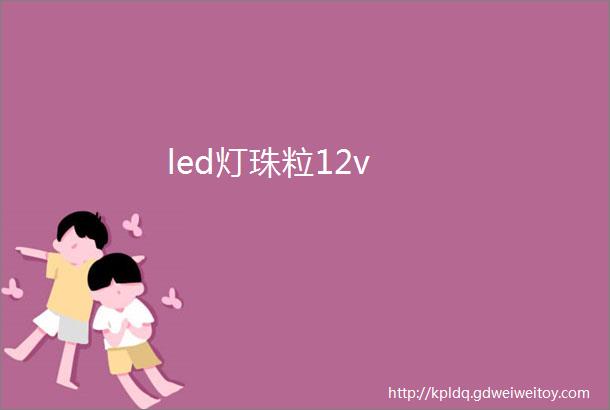 led灯珠粒12v